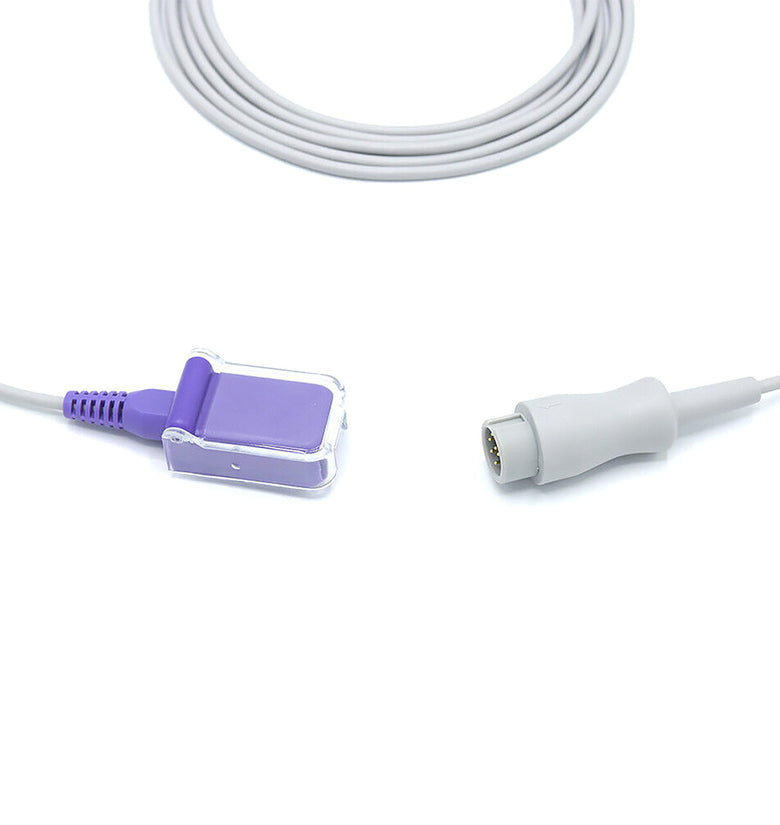 Nellcor SpO2 extension cable, 8 Pin, 2.5m Model 572A