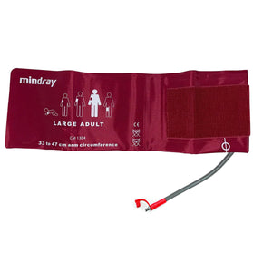 Mindray Bladderless NIBP Cuff, large adult, reusable, 33-47 cm, with connector