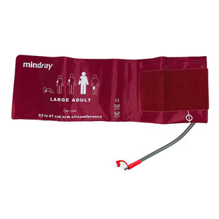 Mindray Bladderless NIBP Cuff, large adult, reusable, 33-47 cm, with connector