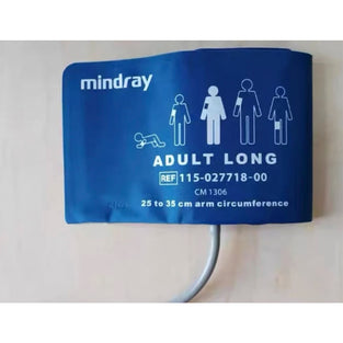Mindray Bladderless Reusable Cuffs with Connector CM1306 Adult Long Cuffs