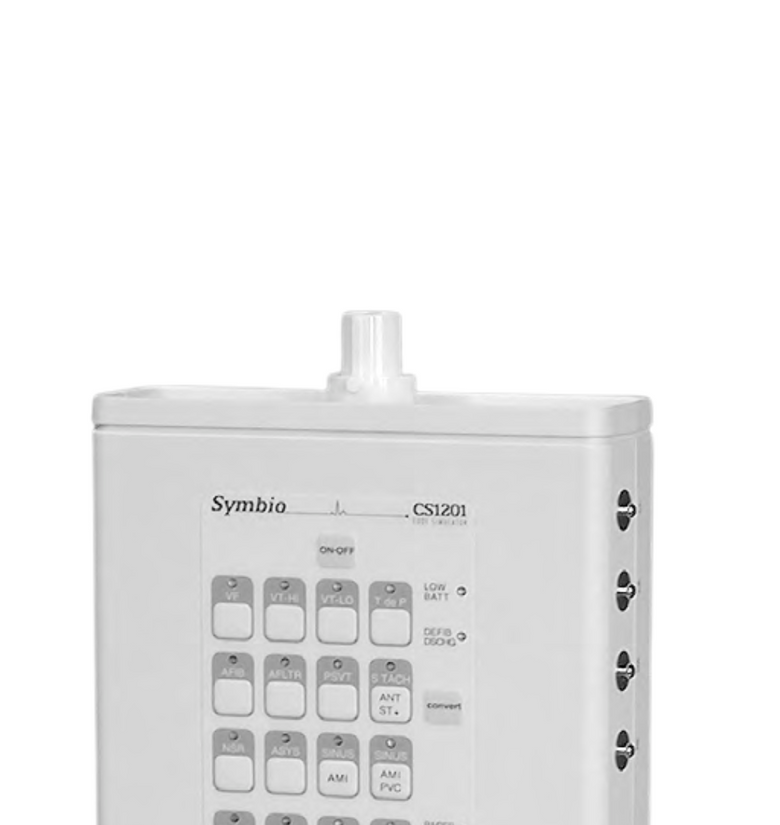 Symbio CS1201 Advanced 12-Lead ECG Simulator for Training