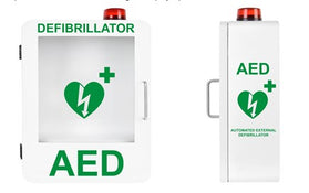 Defibrillator AED Wall Cabinet - With Alarm and Strobe