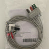 3-Lead ECG wires, Clip Type, Adult Paediatric, TPU, AHA, (1m)