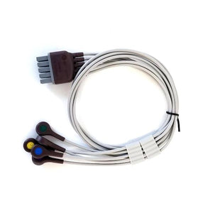 Mindray 12 - Lead ECG Lead Wires - Chest (Brown)