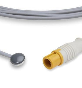 Reusable Temperature probe, Adult, Skin, 2 Pin
