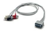Mindray Reusable 3-Lead ECG Cable, Adult/Paediatric, Clip, 36"