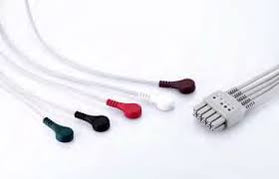 6 Lead N/T ECG Snap Lead Wires - 36 in.