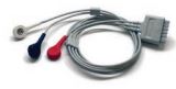 Mindray Reusable 3-Lead ECG Cable, Adult/Paediatric, Snap, 36", AHA