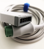 ECG Trunk Cable: 3/5 Lead, Adult/Paediatric Defib-Proof, AHA/IEC, 3m