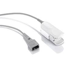 Mindray 512H reusable sensor, pediatric, finger-clip, 1.1m