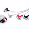 5-Lead ECG wires, Clip, Adu, TPU, AHA - Mindray