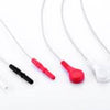 ECG lead wires, Single-patient use, 3-lead, Ped/Neo, Snap, AHA, DIN